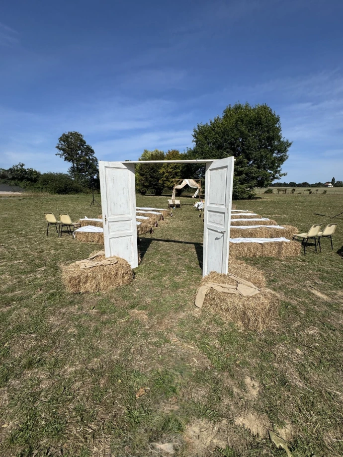 Mariage Chaudron en Mauges la Petinière