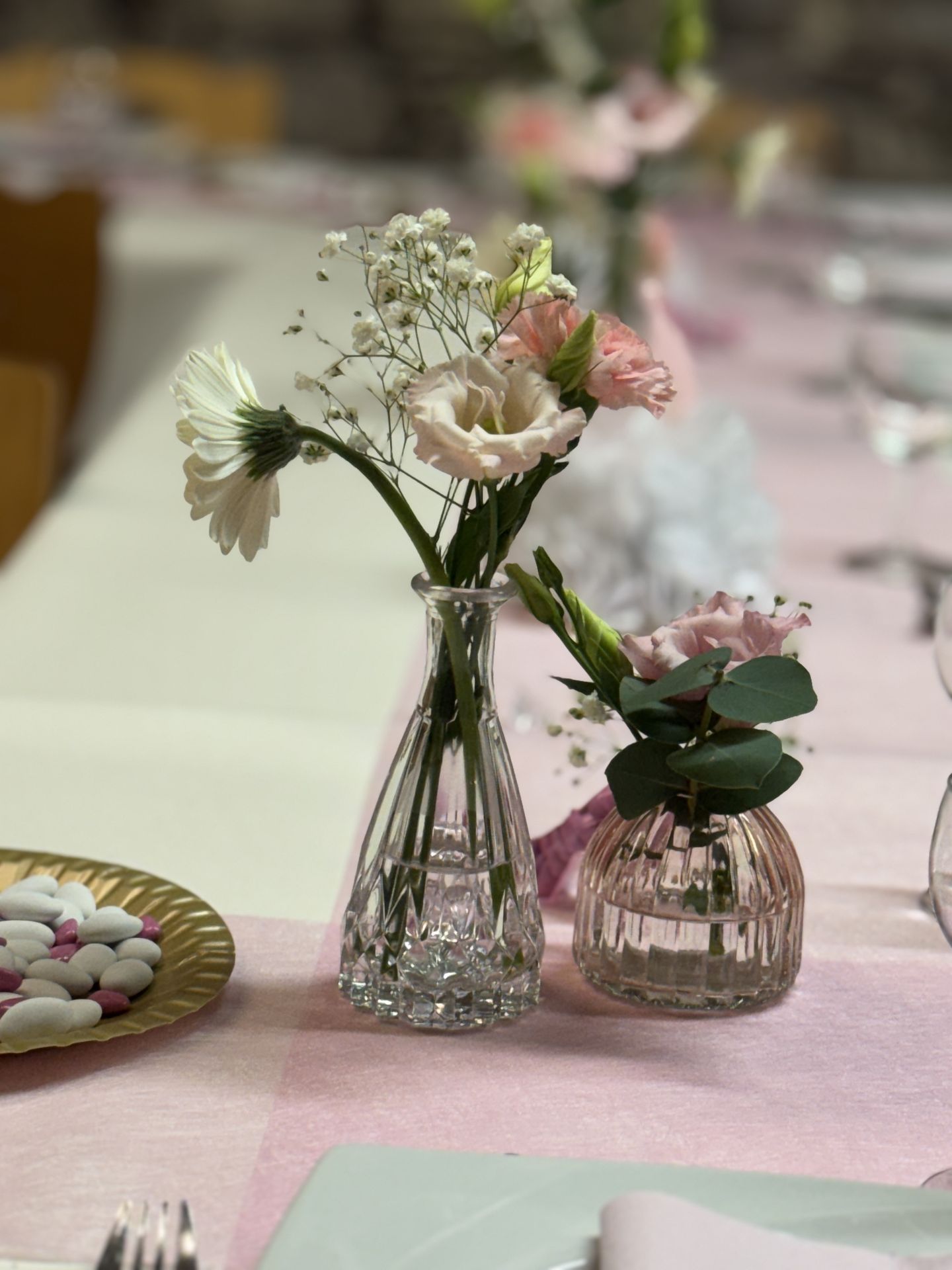 Mortagne sur Sèvre - Salle de la Cave ballon rose et blanc anniversaire baptême princesse