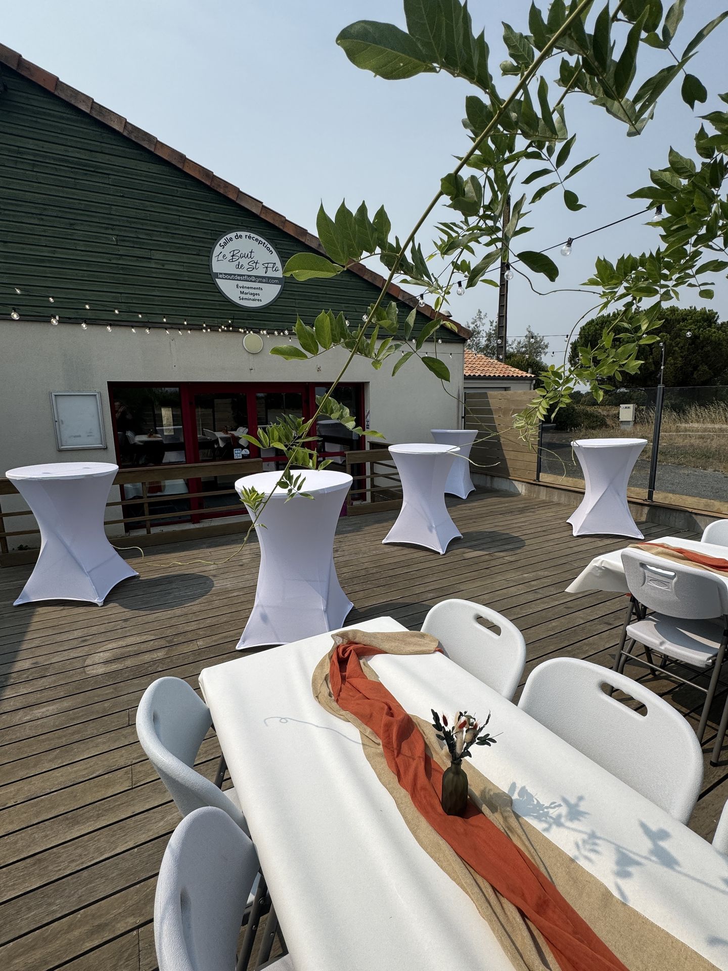 St Florent Le bout de St Flo anniversaire terracotta fleur sèche ballon décoration fanion guirlande guinguette