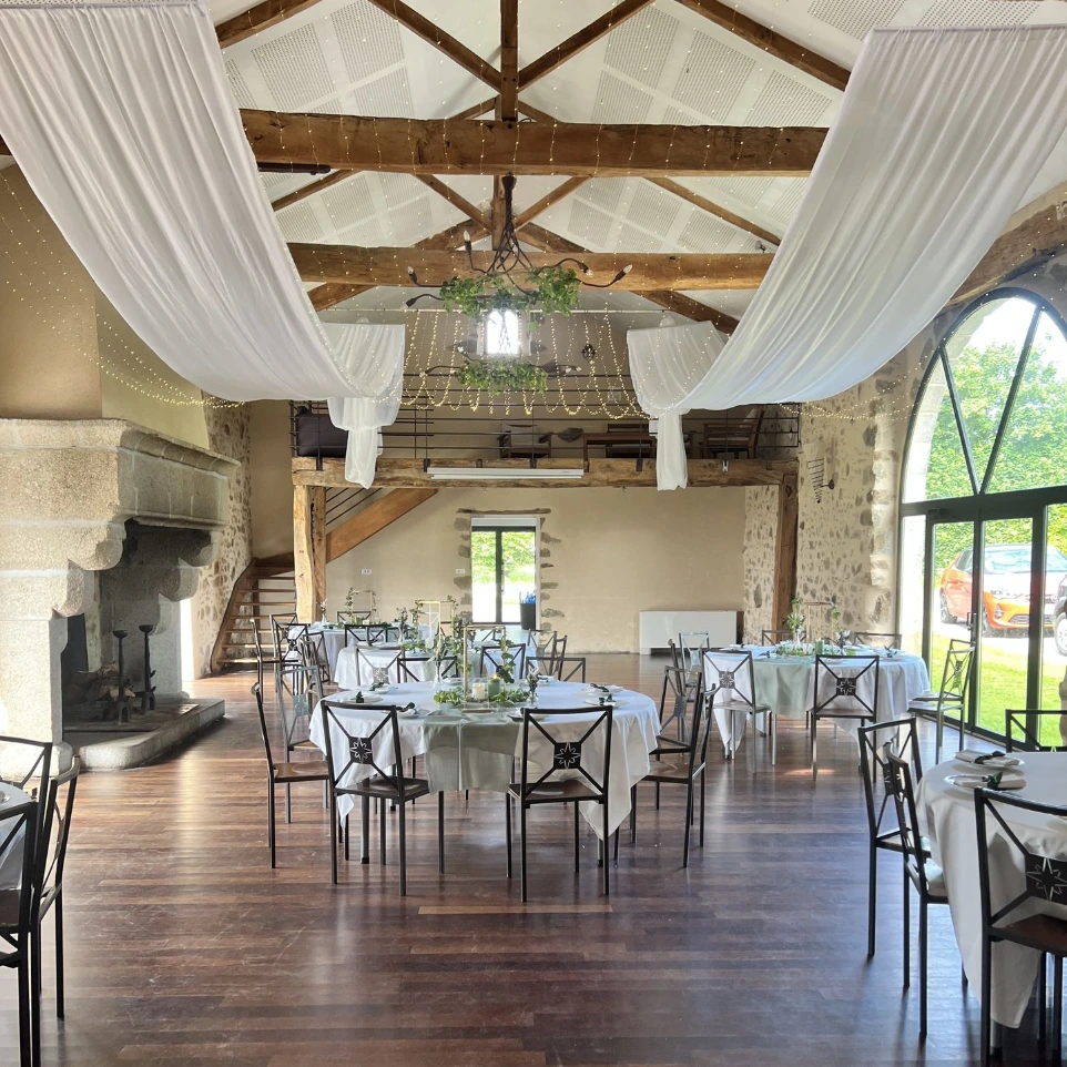 Decoration mariage plafond tenture led