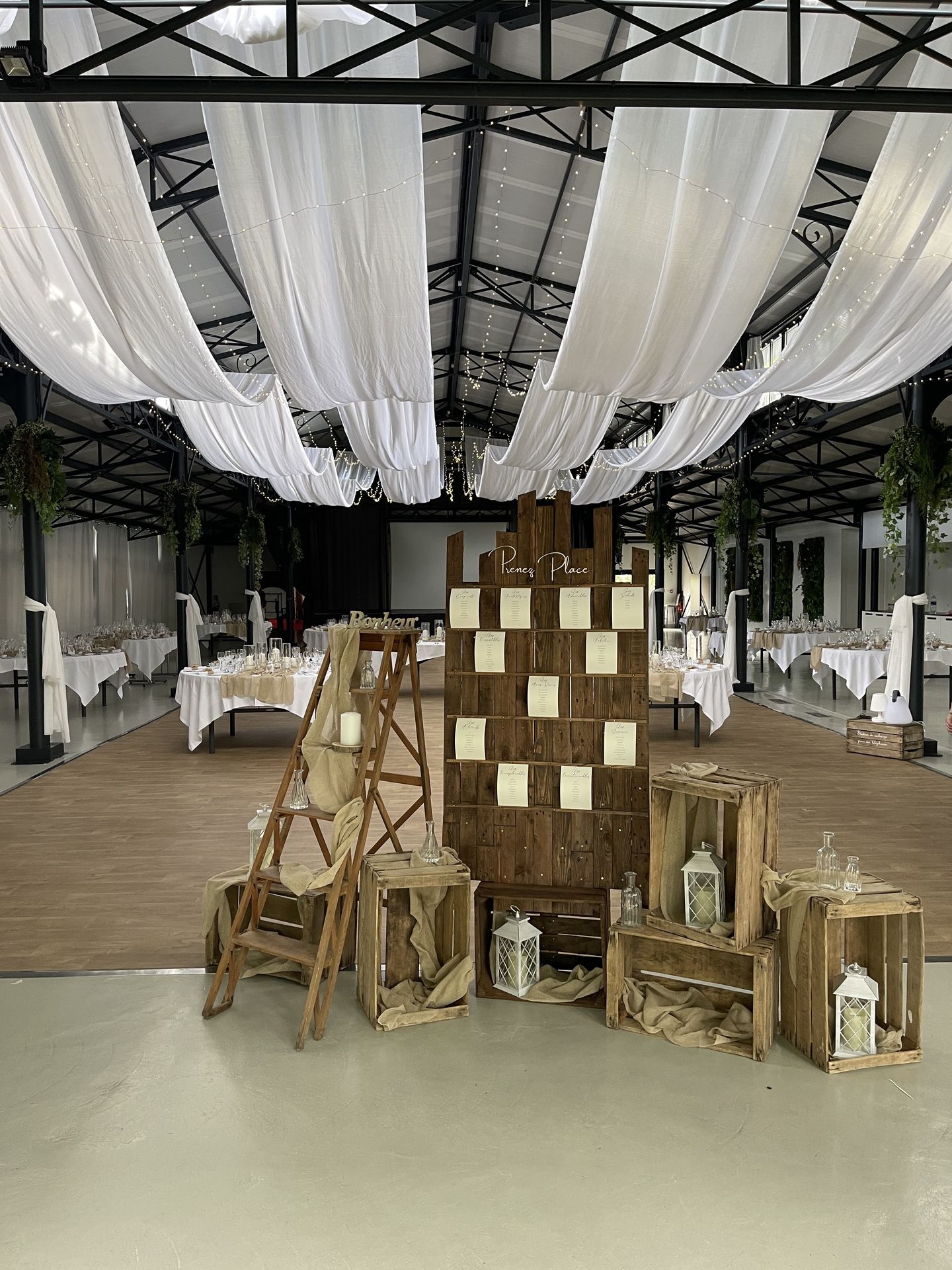 Decoration salle Chateau de la Barbiniere