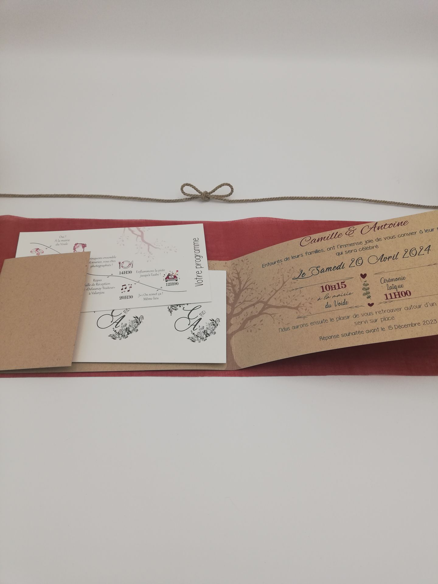 Faire part mariage bordeaux