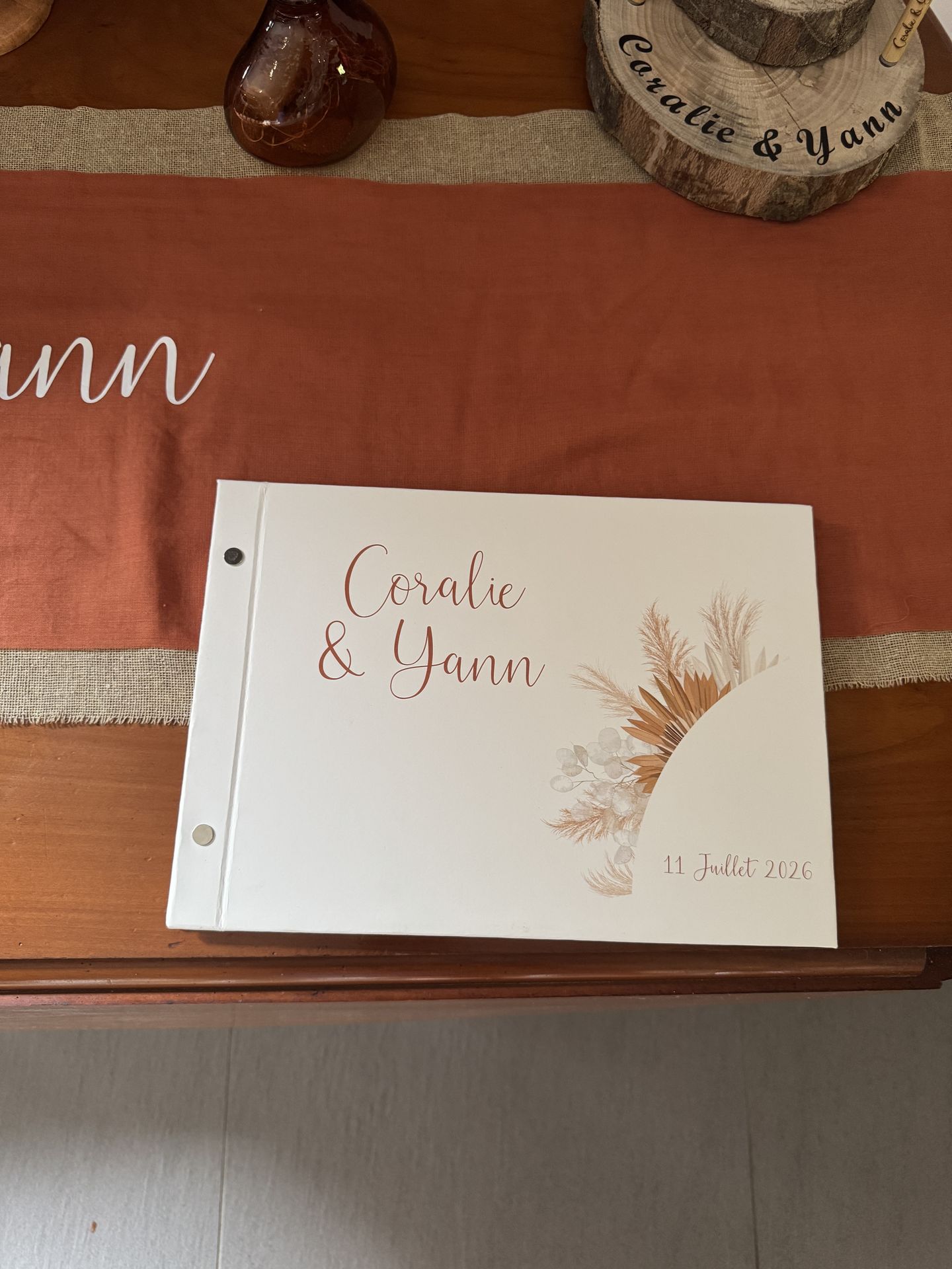 livre d'or personnalisé