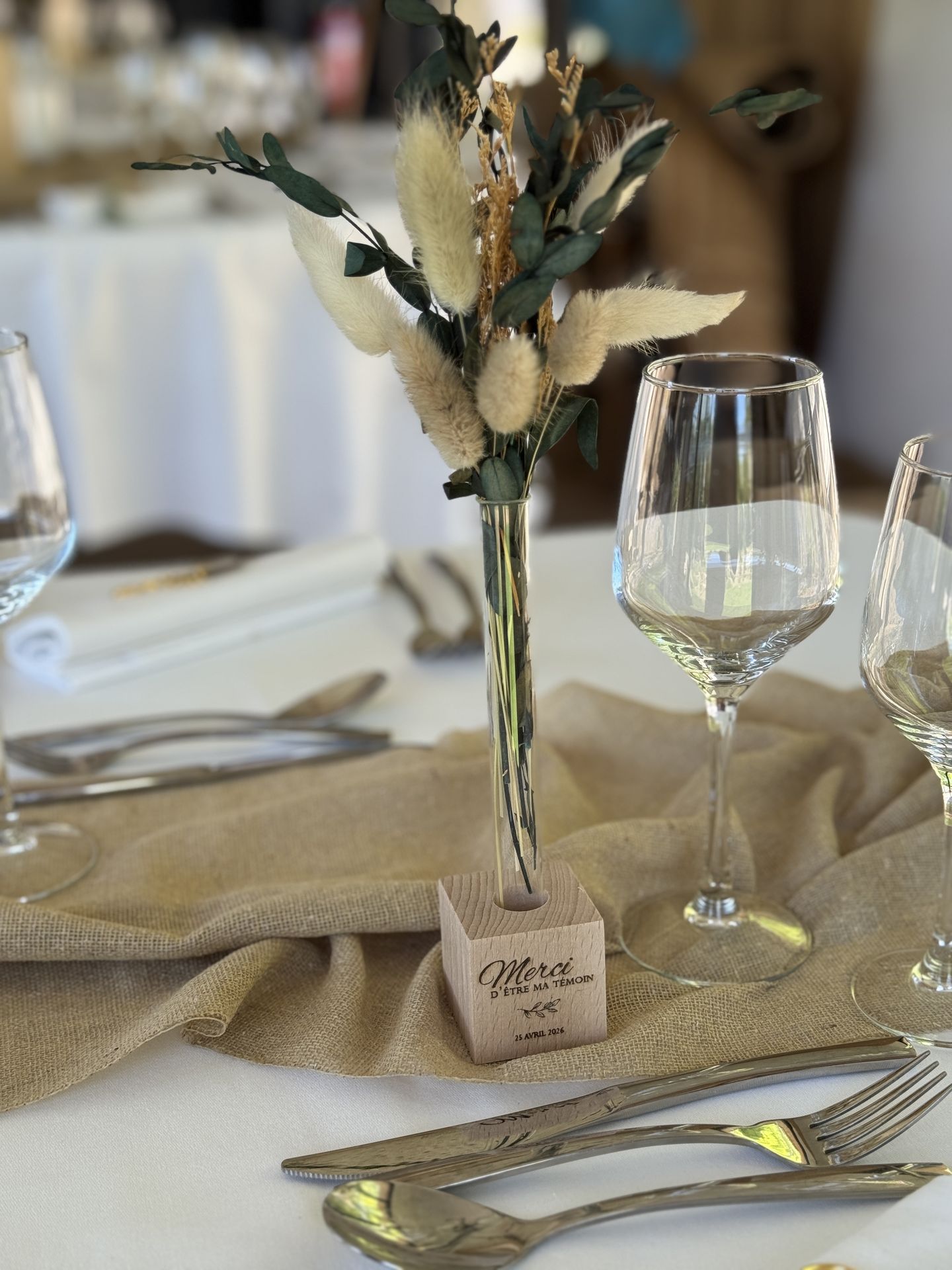 cadeau invités fleurs sèches