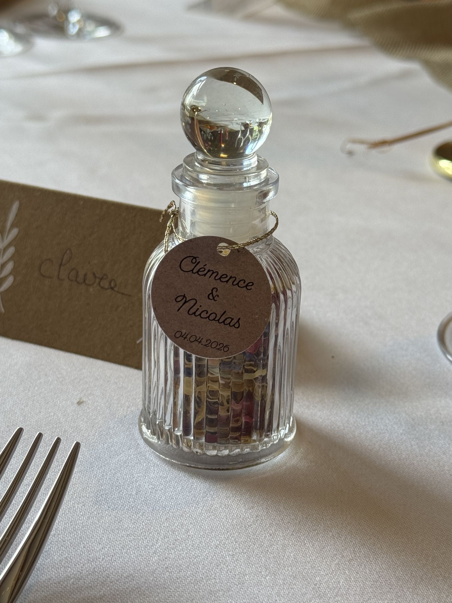 cadeau invité personnalisé