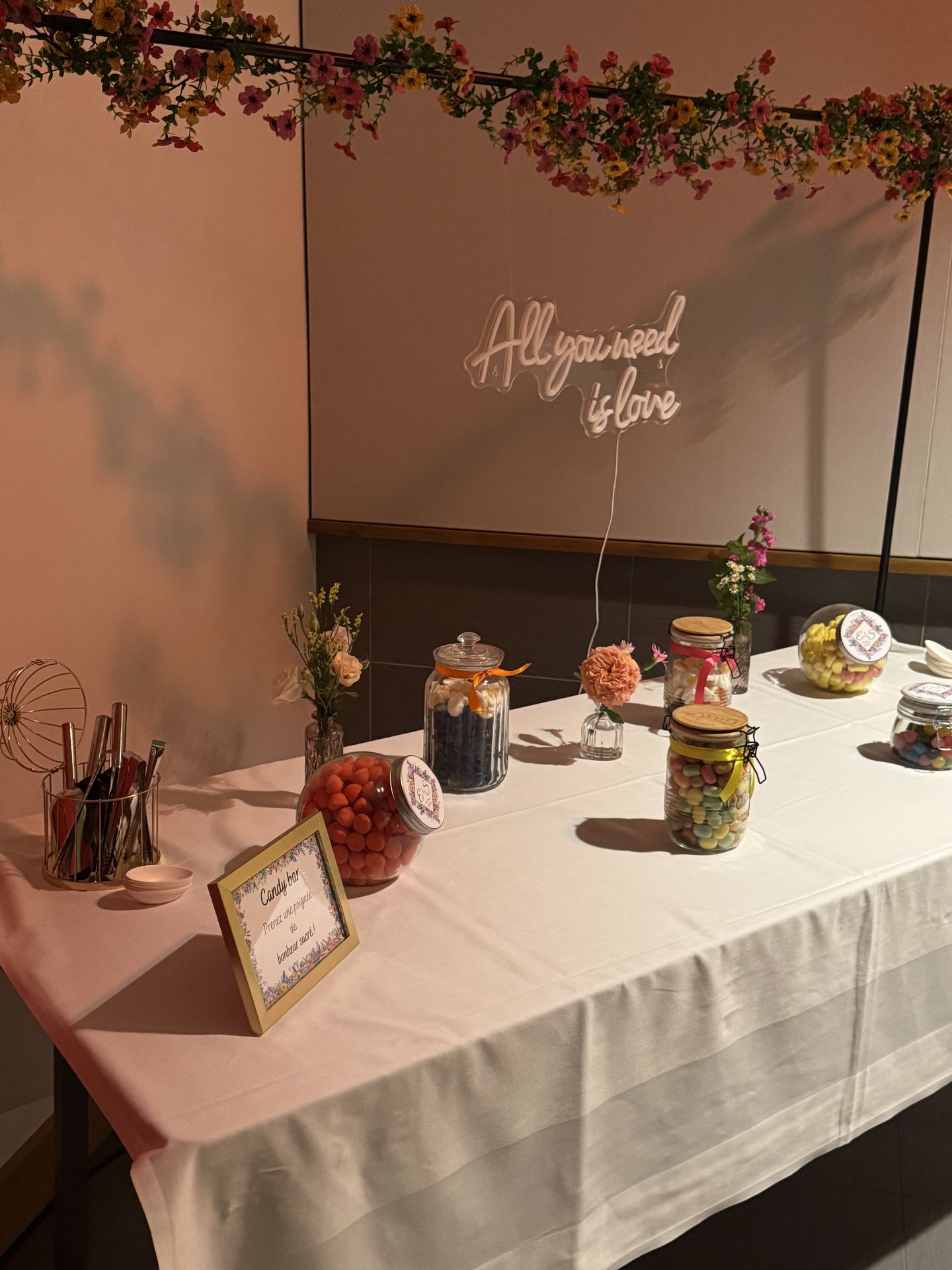 Mariage Les Landebaudières Bar à gourmandise