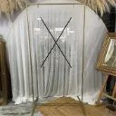 Grande structure dorée