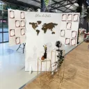 Panneau voyage avec décors