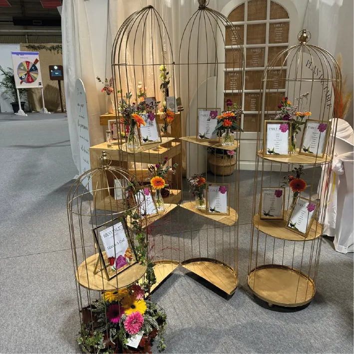 [LOC397] Cages oiseaux avec décors