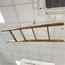 Suspension échelle bois