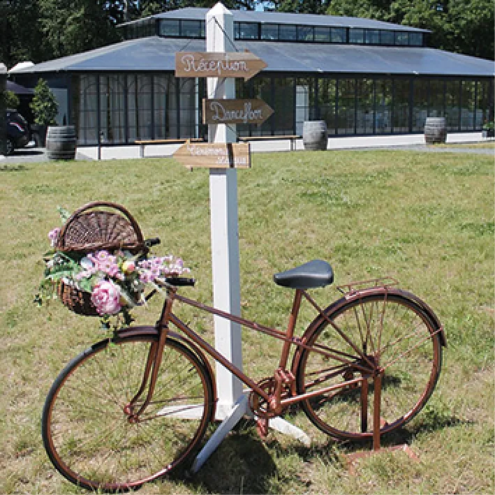 [LOC245] Vélo/poteau/flèches