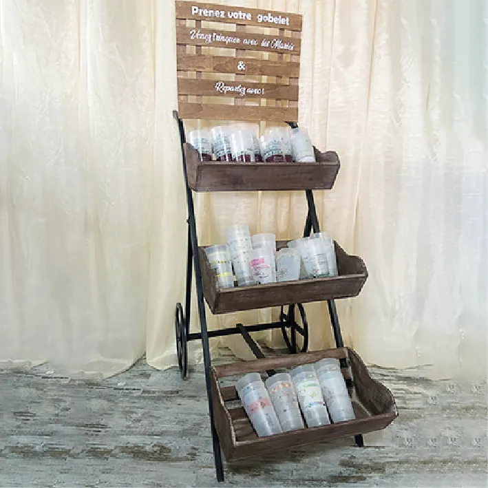 [LOC258] Présentoir trois paniers