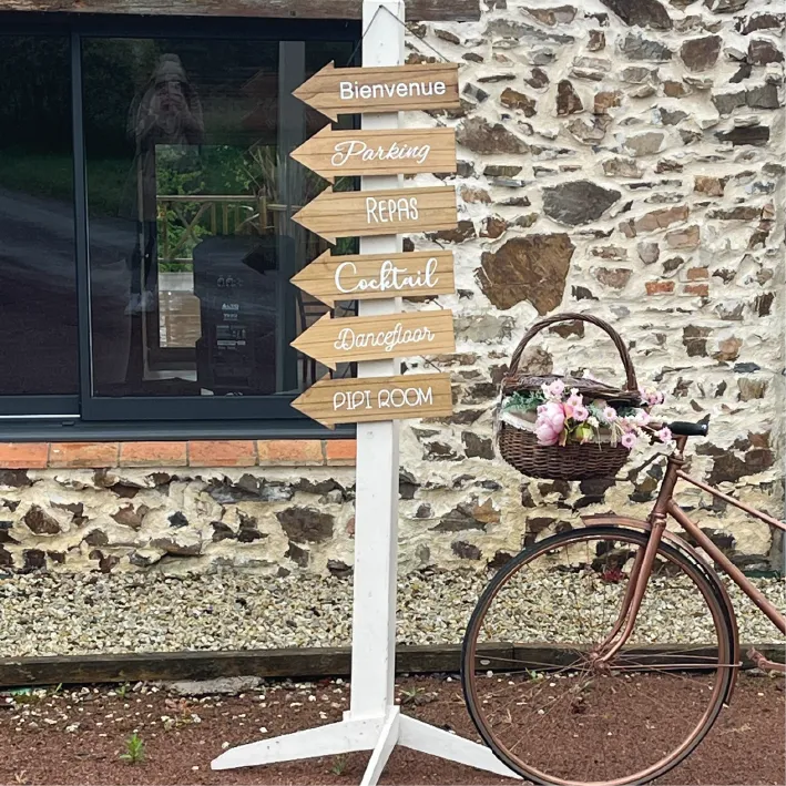 [LOC136] Poteau et flèches