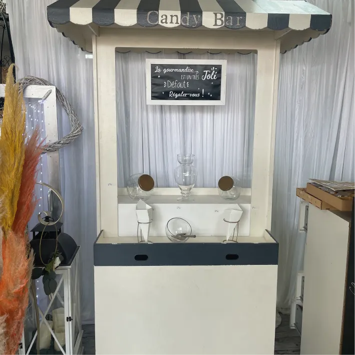 [LOC028] Candy bar avec contenants