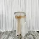 Noeud de chaise organza